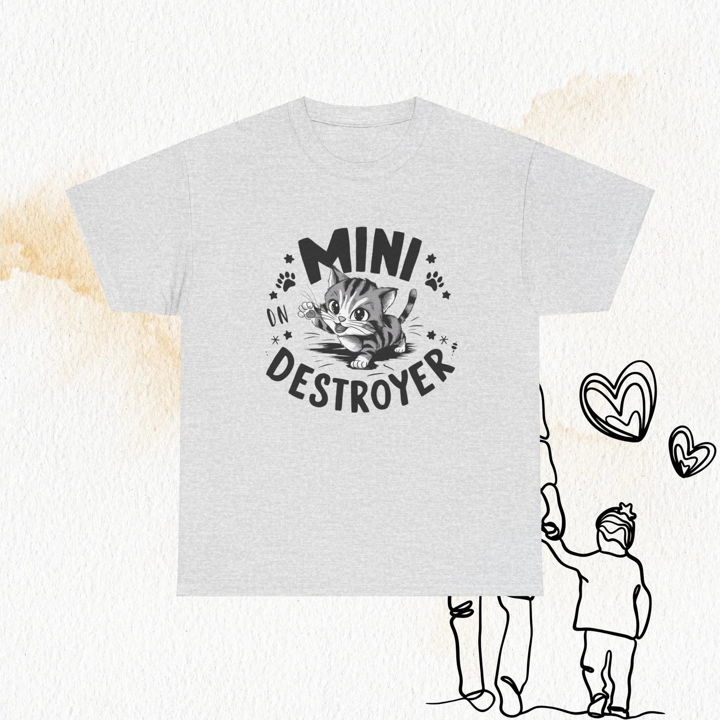 Mini Destroyer Cotton Tshirt - Billien