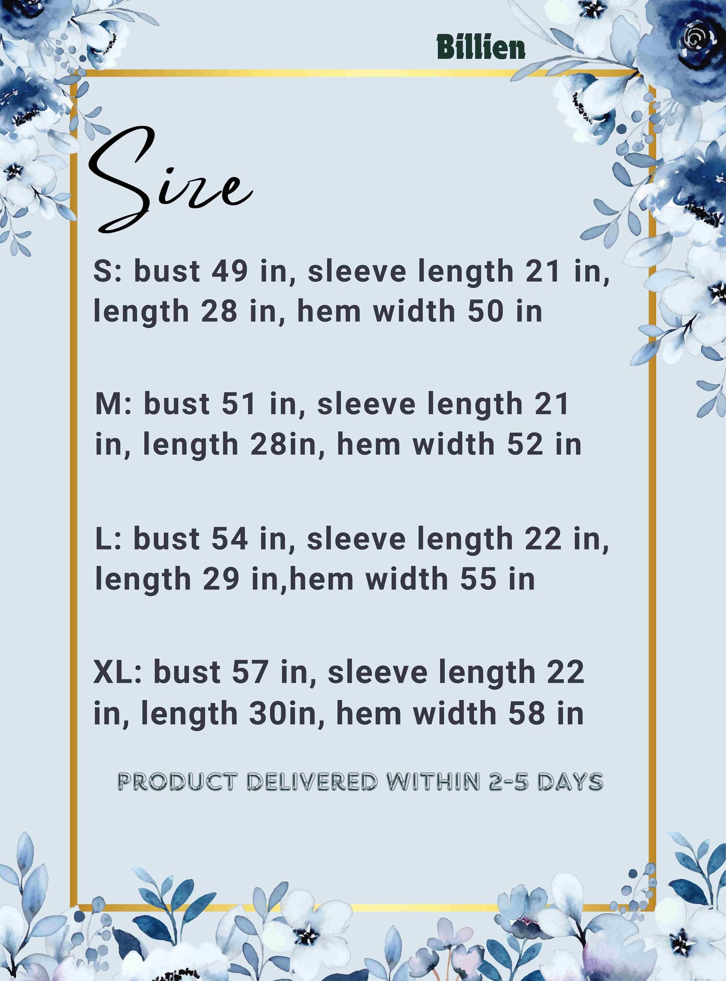 Floral Top features a classic round neck and three-quarter sleeves - Billien