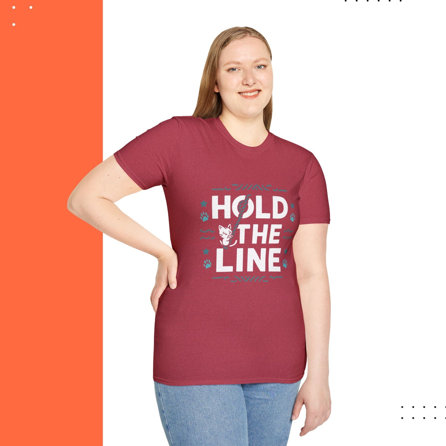 Hold The Line Cotton Tee