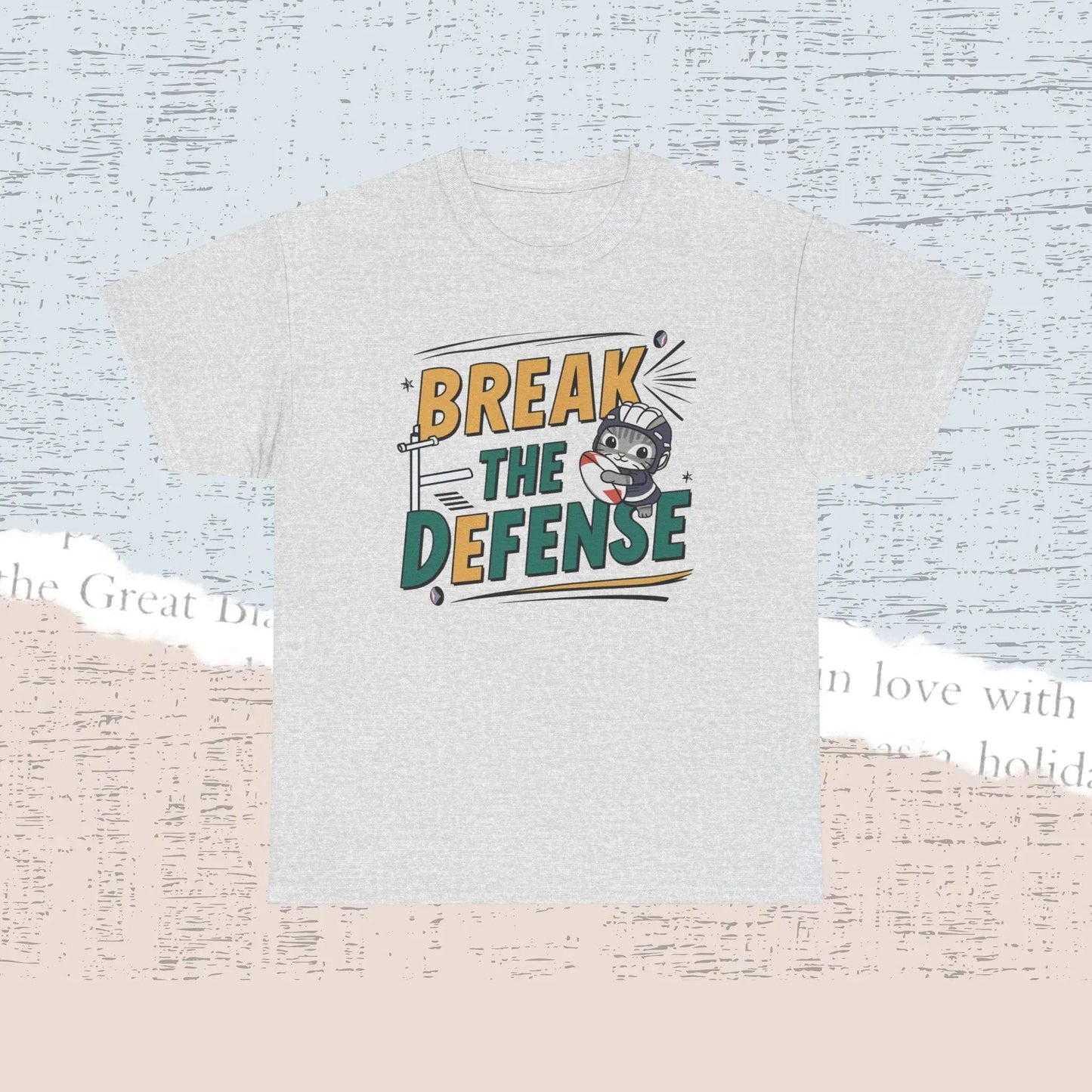 Break The Defence Cotton Tshirt - Billien