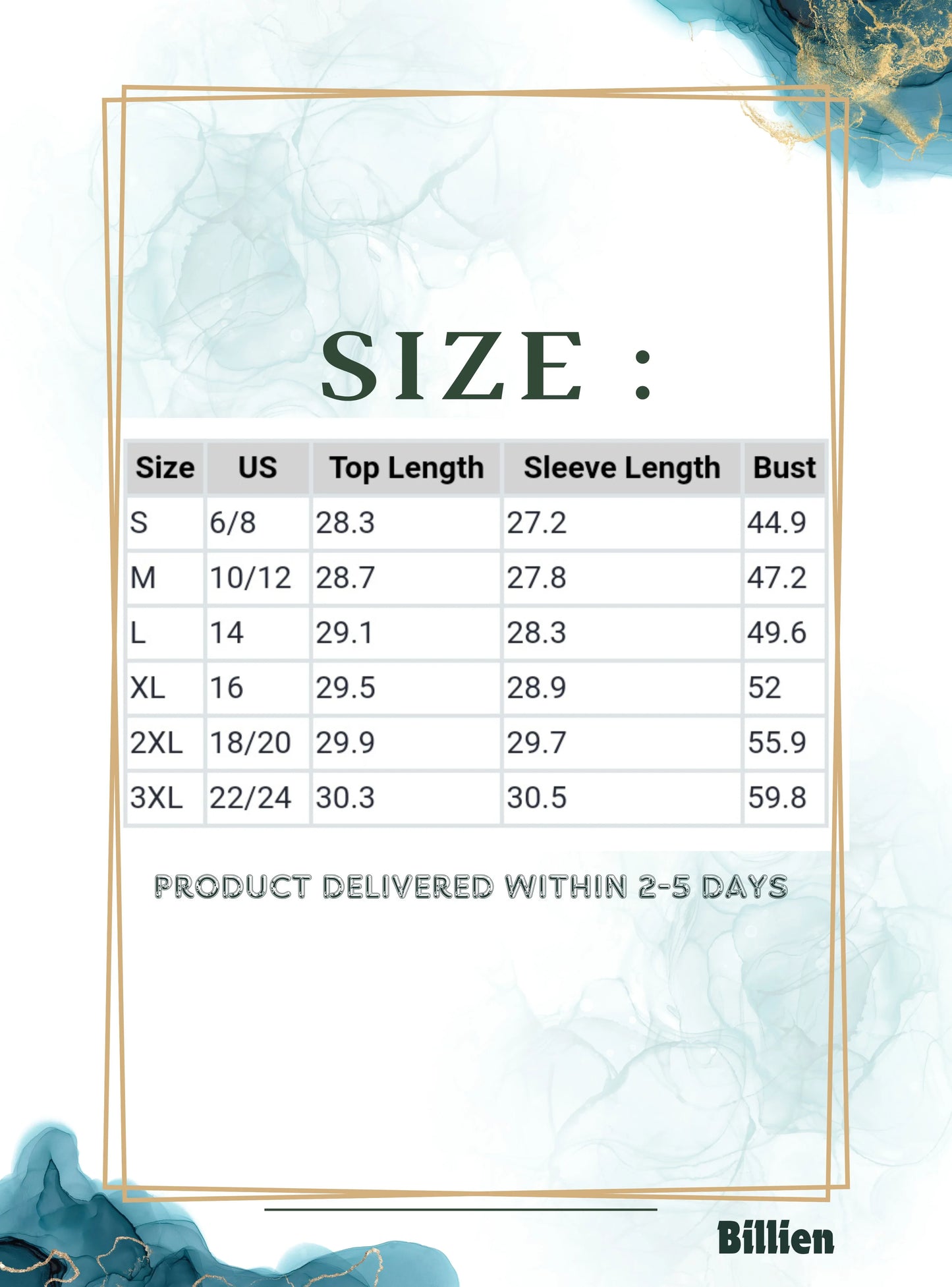 Turquoise Smocked Long Sleeve Blouse - Billien