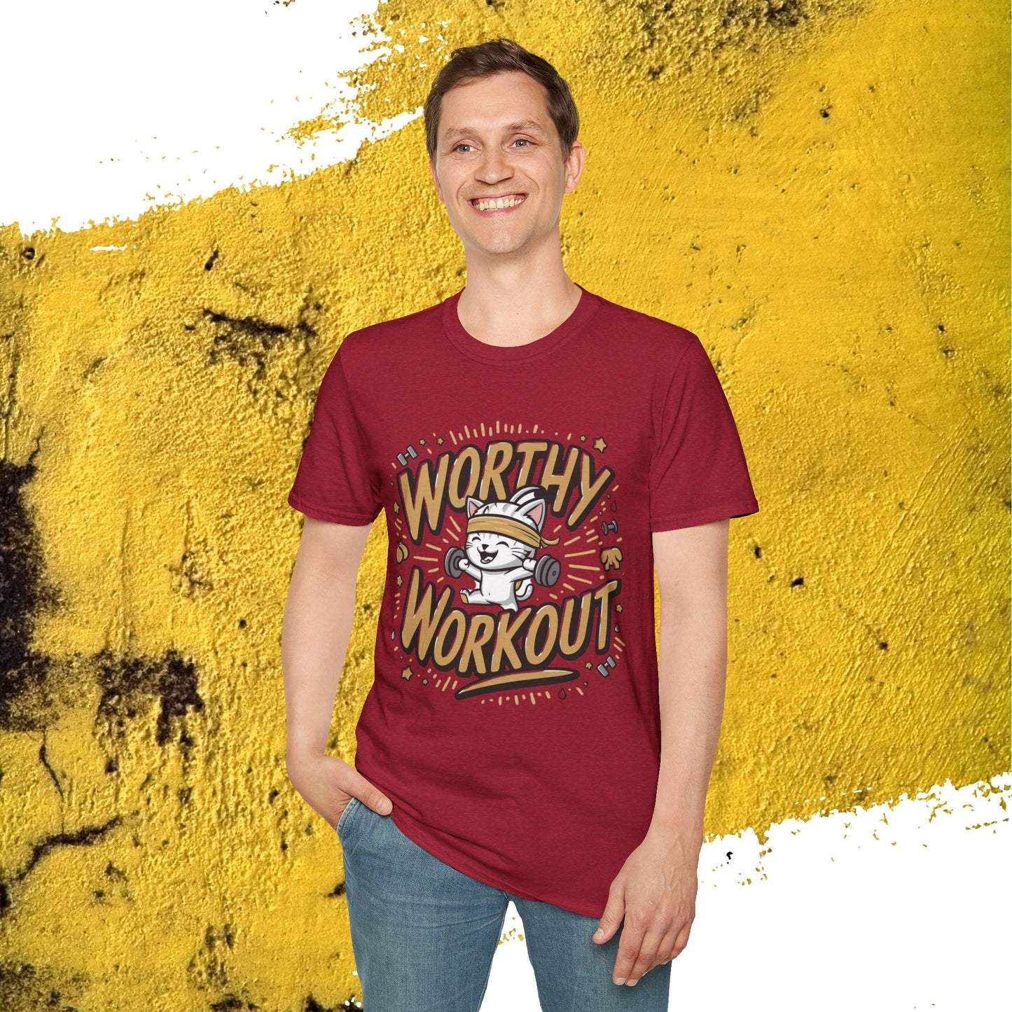 Worthy Workout Cotton Men Tee