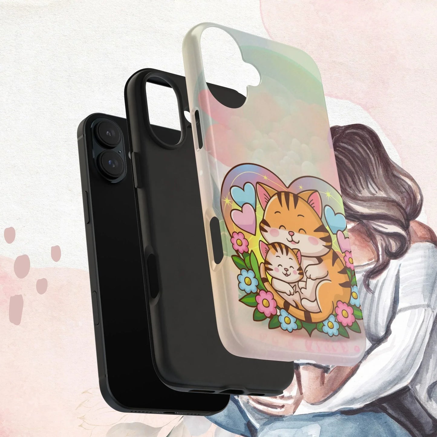 Kitten Cuddle Tough Case - Billien