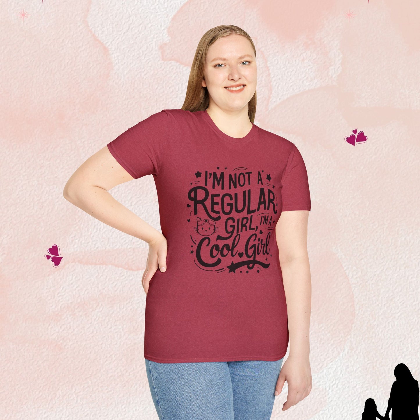 I am Cool Girl Cotton T-Shirt