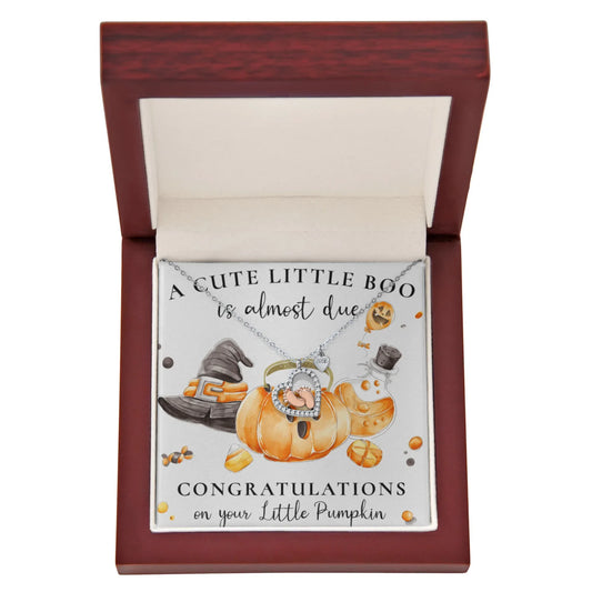 Best Gift For Mom. Baby Feet Heart Necklace - Billien