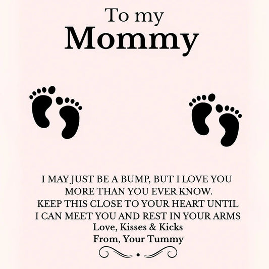 Best Gift For Mom. Baby Feet Heart Necklace - Billien