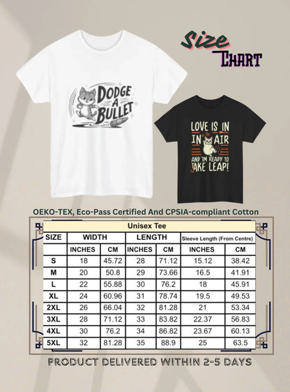 Hold The Line Idiom Cotton T-Shirt - Billien