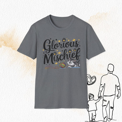 Glorious Mischief Cotton Men T-Shirt