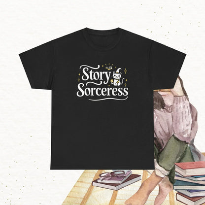 Book Lovers Story Sorcerers Cotton T-Shirt - Billien