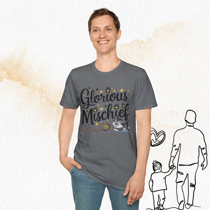 Glorious Mischief Cotton Men T-Shirt