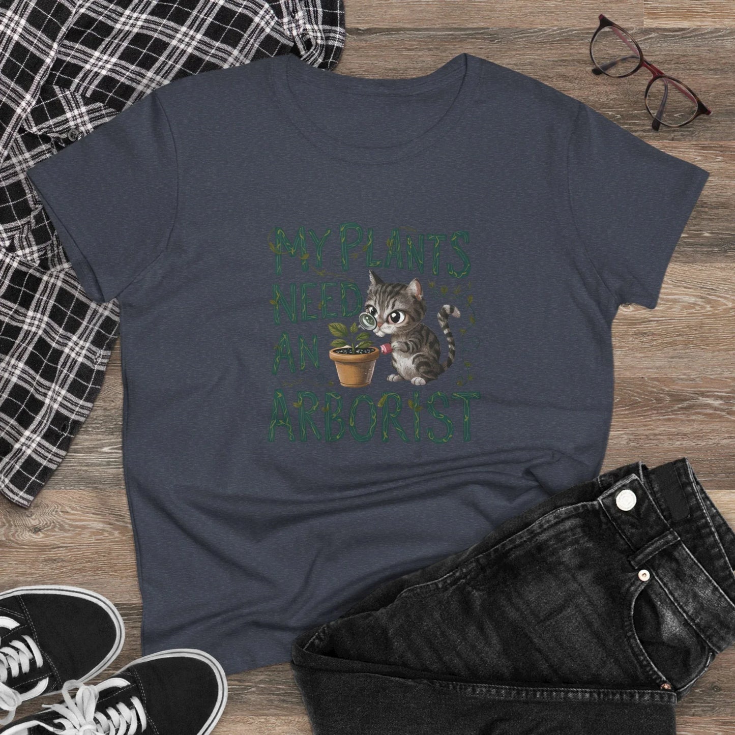My Plant Need Arborist Women Cotton Tshirt - Billien