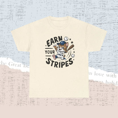 Earn Your Stripe Cotton Tshirt - Billien
