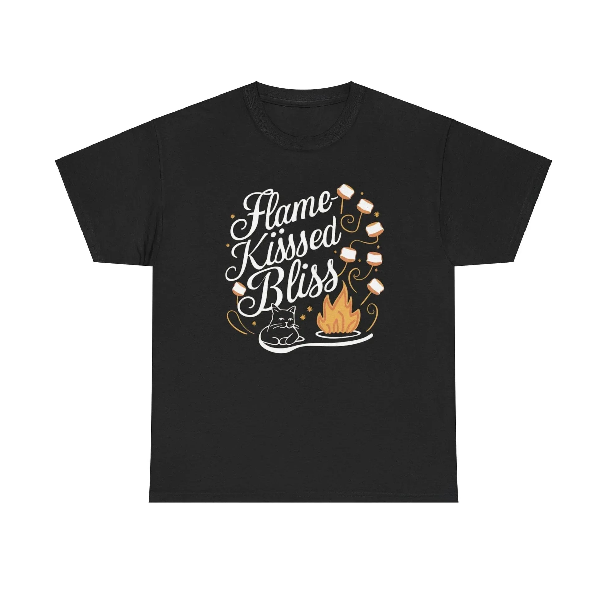 Flame Kiss Bliss Cotton T-Shirt - Billien