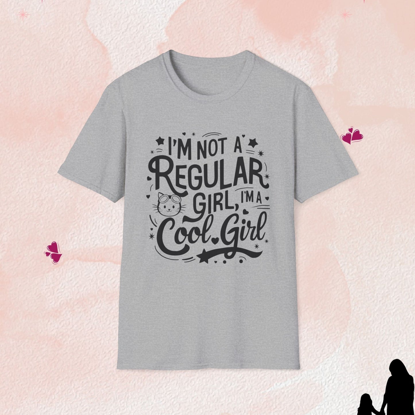 I am Cool Girl Cotton T-Shirt