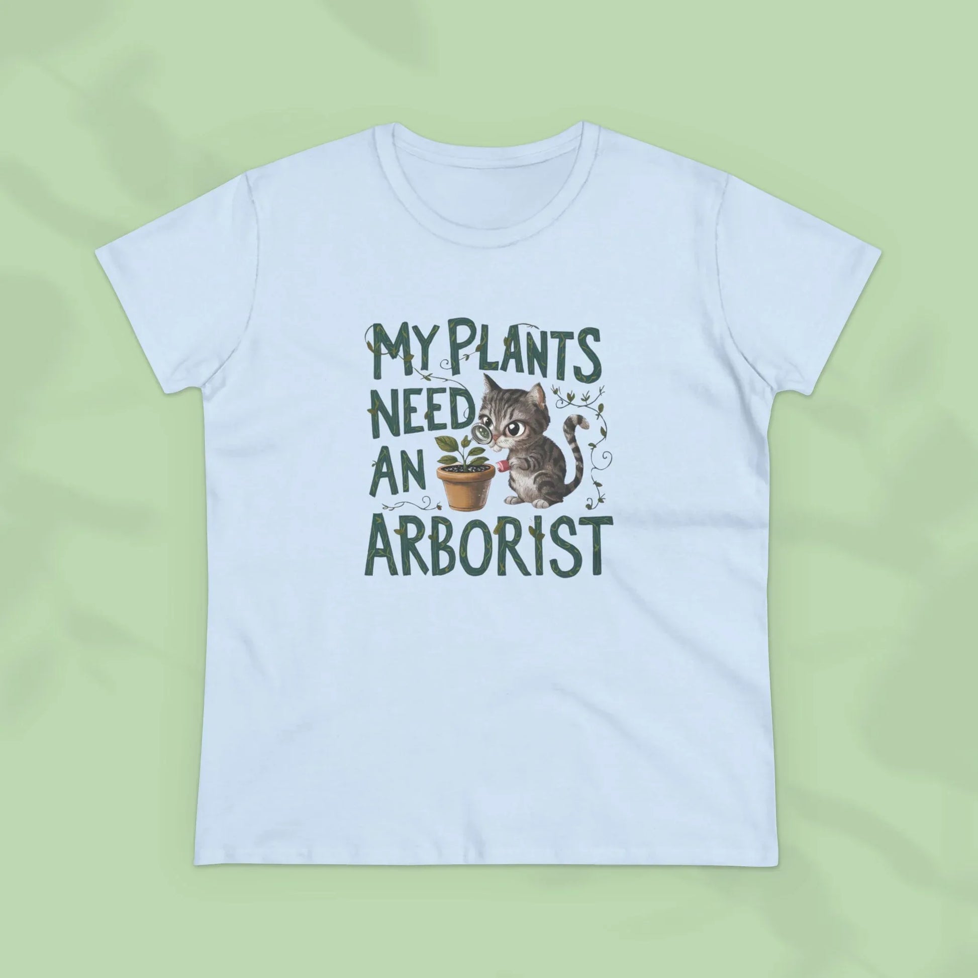 My Plant Need Arborist Women Cotton Tshirt - Billien