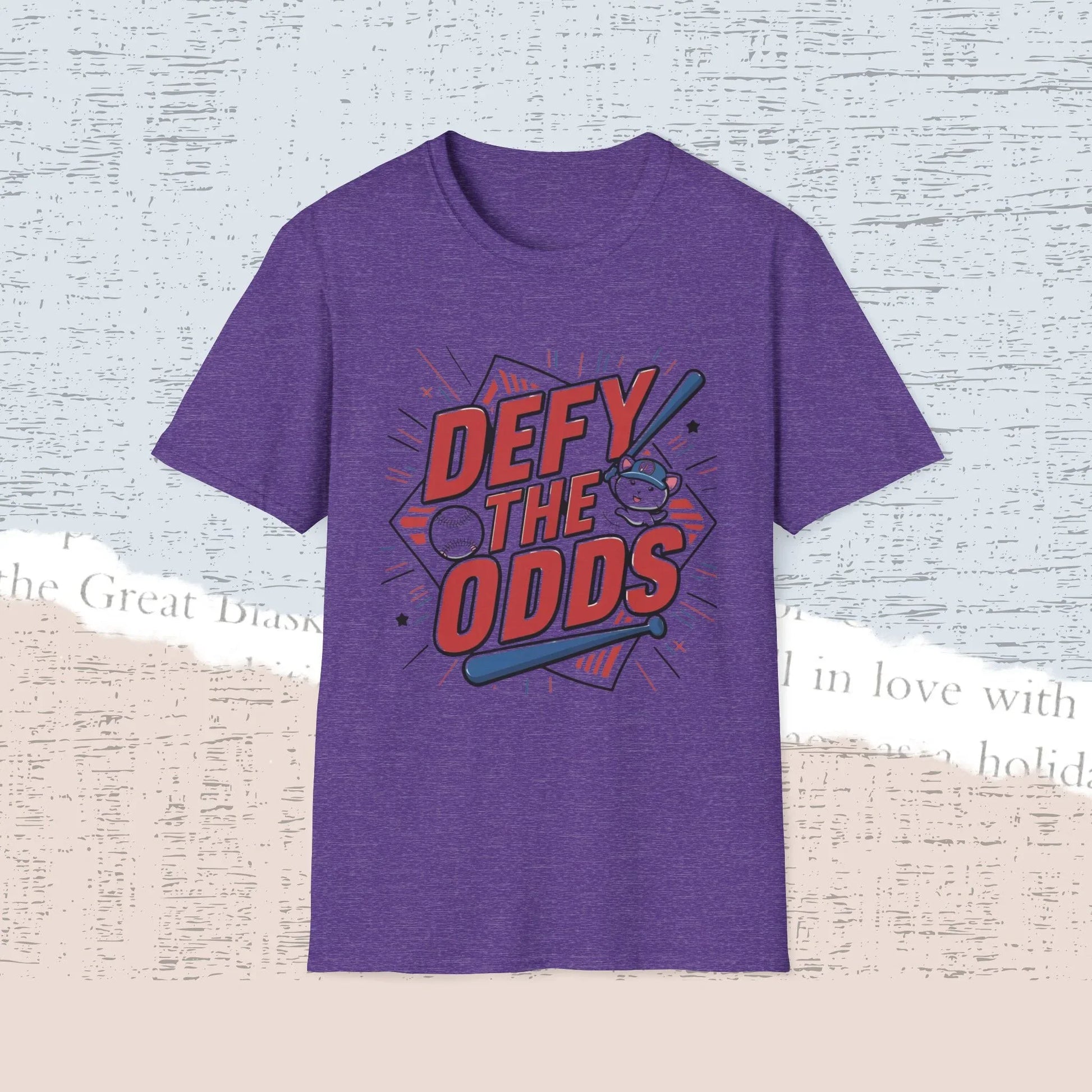 Defy The Odds Cotton Men Tee - Billien
