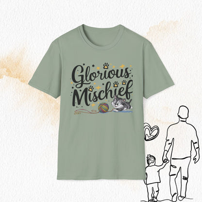 Glorious Mischief Cotton Men T-Shirt