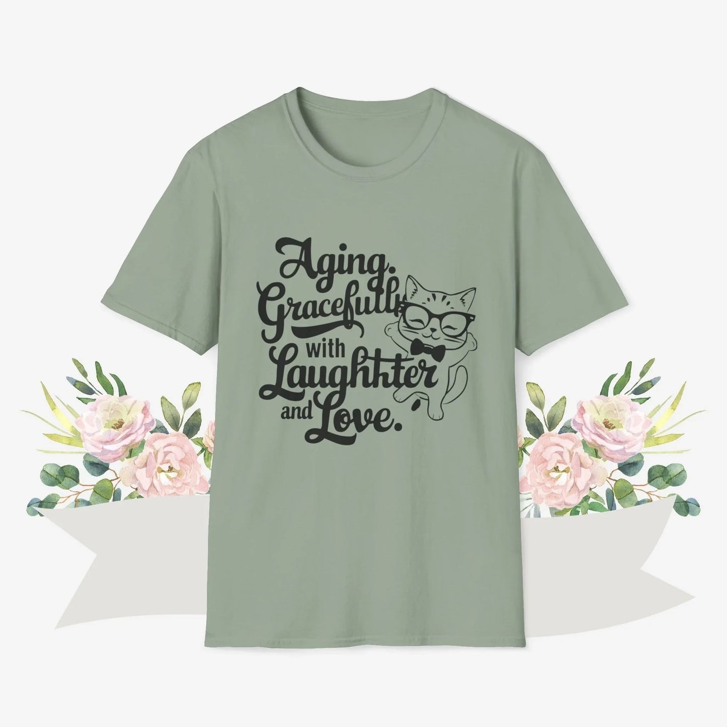 Aging Gracefully With Laughter and Love Cotton Men Tee - Billien