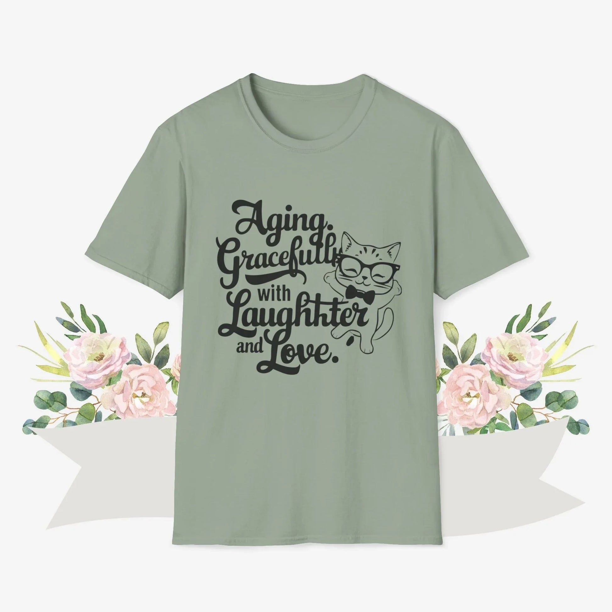 Aging Gracefully With Laughter and Love Cotton Men Tee - Billien