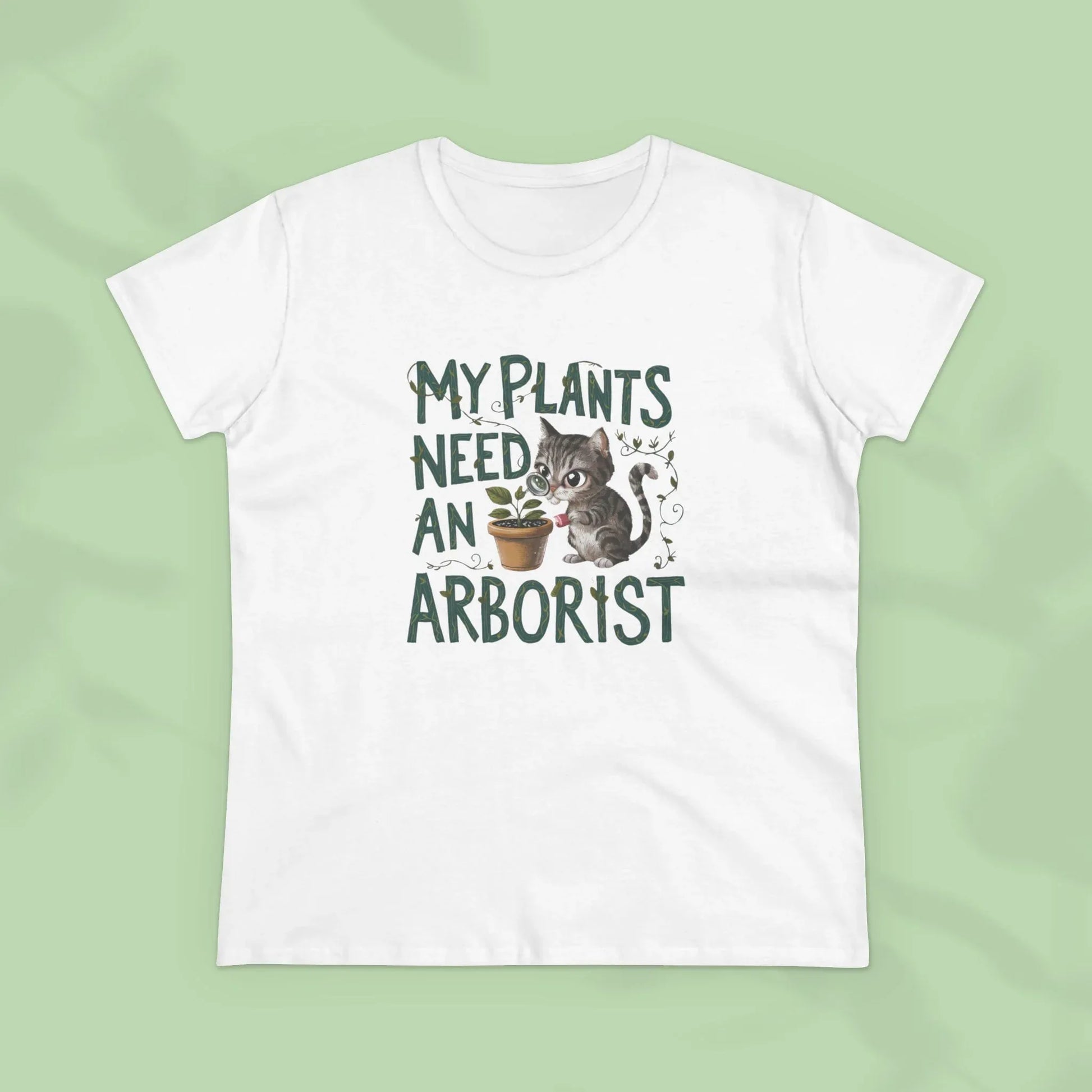 My Plant Need Arborist Women Cotton Tshirt - Billien