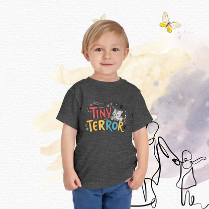Tinny Terror Toddler Cotton T-Shirts - Billien