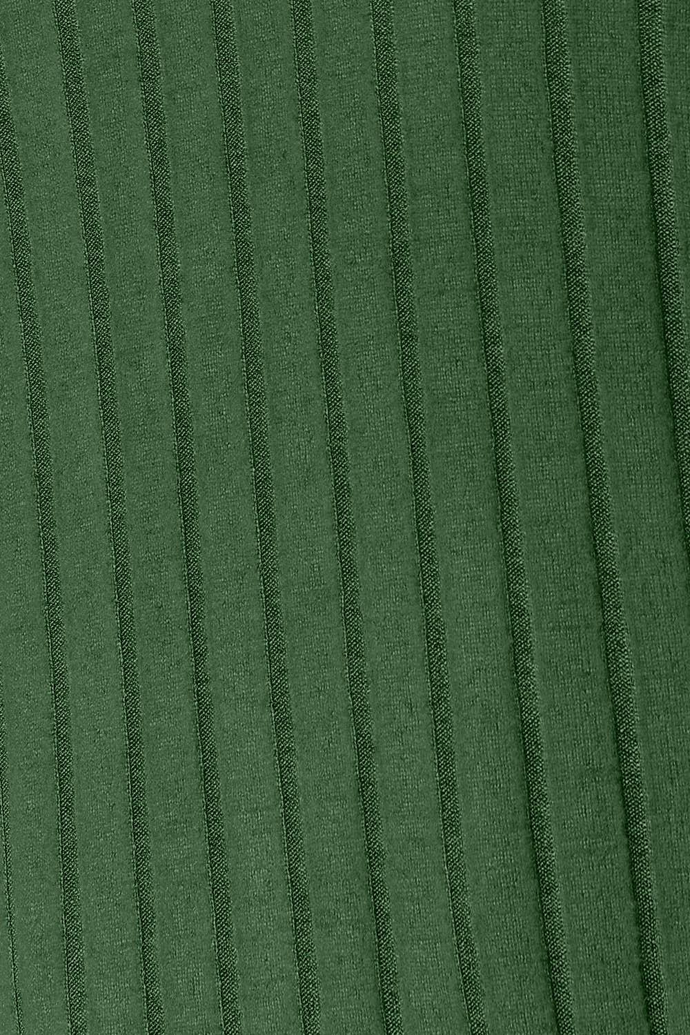 Basic Bae Full Size Ribbed Round Neck Slit Knit Top - Billien