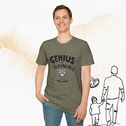 Genius In Training Cotton Men T-Shirt