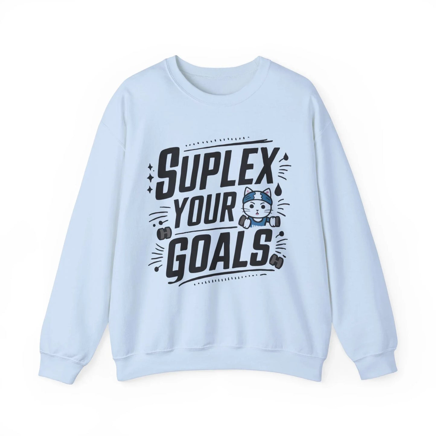 Suplex Your Goals Ultra Cotton Crewneck Sweatshirt - Billien