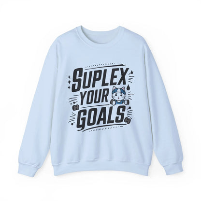 Suplex Your Goals Ultra Cotton Crewneck Sweatshirt - Billien