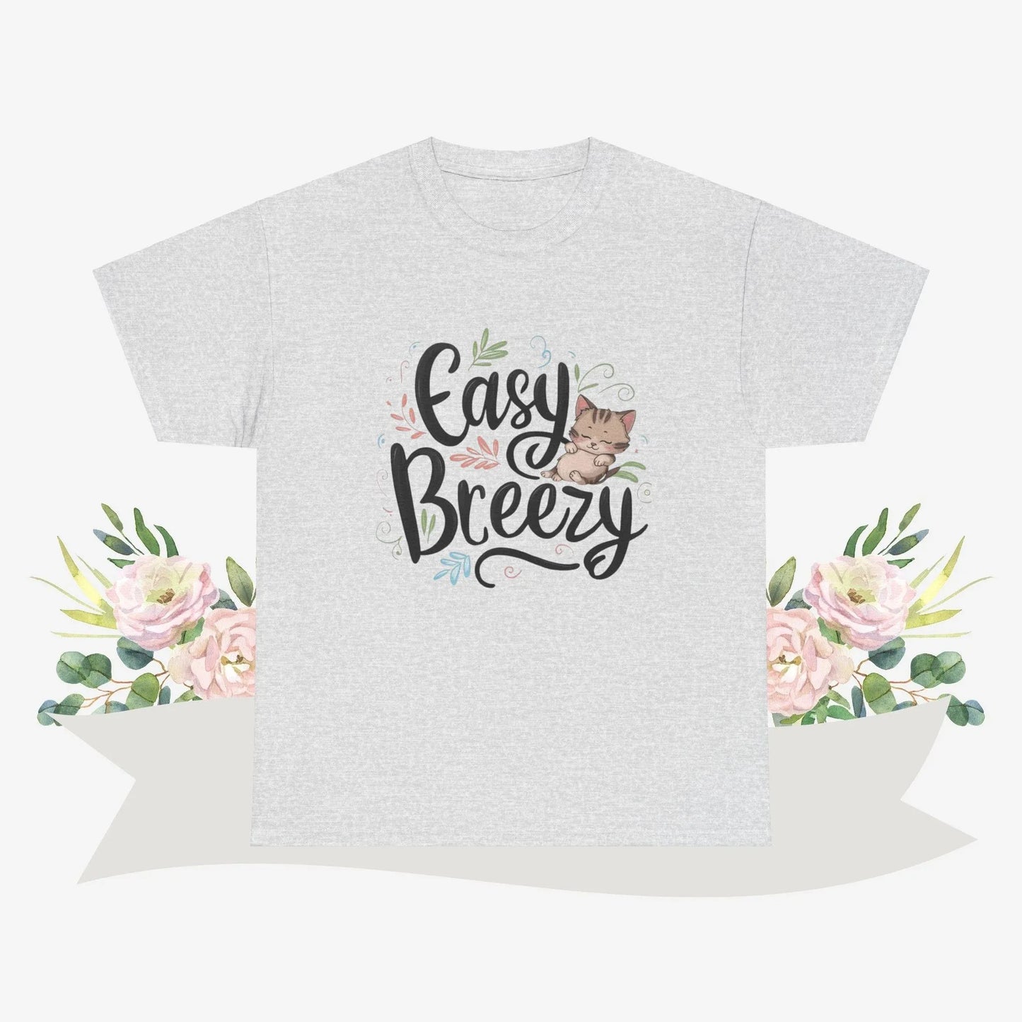 Easy Breezy Idiom Cotton Tshirt - Billien