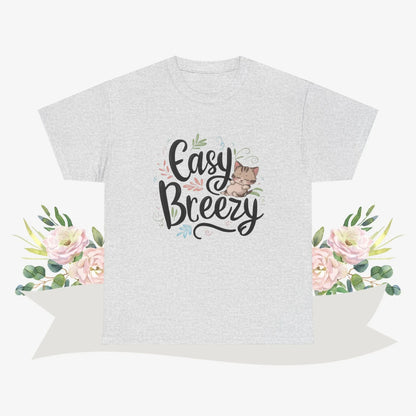 Easy Breezy Idiom Cotton Tshirt - Billien