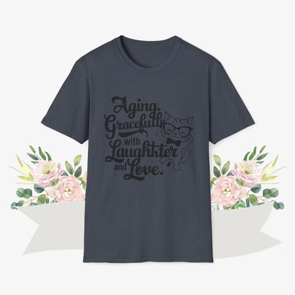 Aging Gracefully With Laughter and Love Cotton Men Tee - Billien