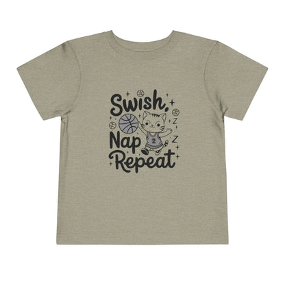 Swish Nap Repeat Toddler Cotton T-Shirt - Billien