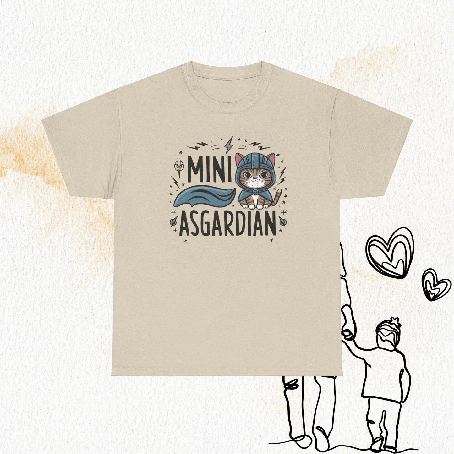Mini Asgardian Cotton Tshirt - Billien