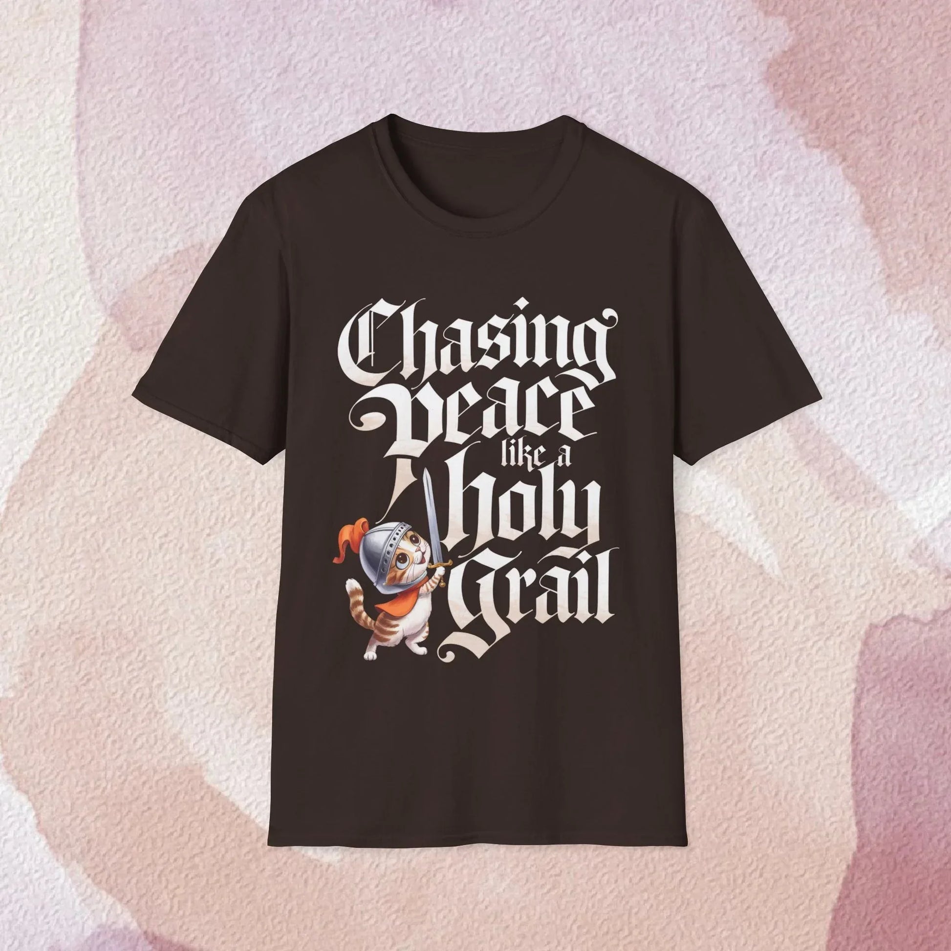 Chasing Peace Like A Holy Grail Unisex Softstyle T-Shirt - Billien