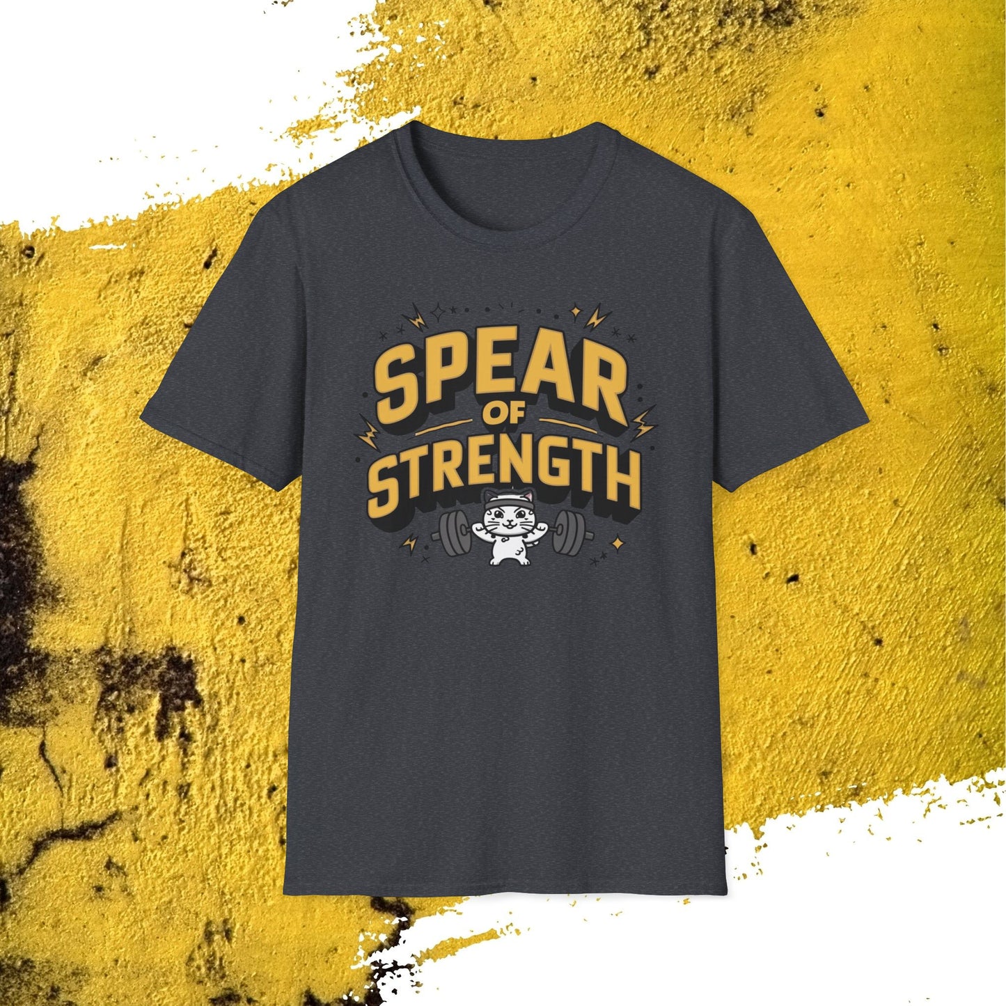 Spear of Strength Cotton Men Tee