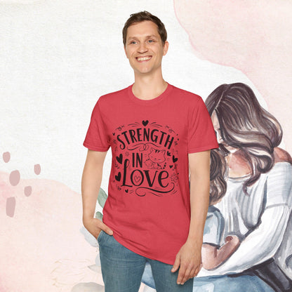 Strength In Love Cotton T-Shirt