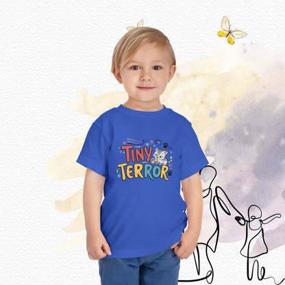 Tinny Terror Toddler Cotton T-Shirts - Billien
