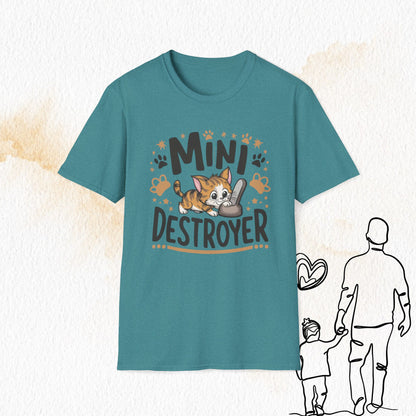 Mini Destroyer Cotton Men T-Shirt