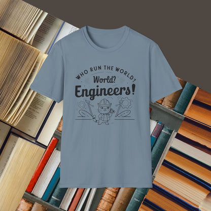 Who Build World Cotton T-Shirt