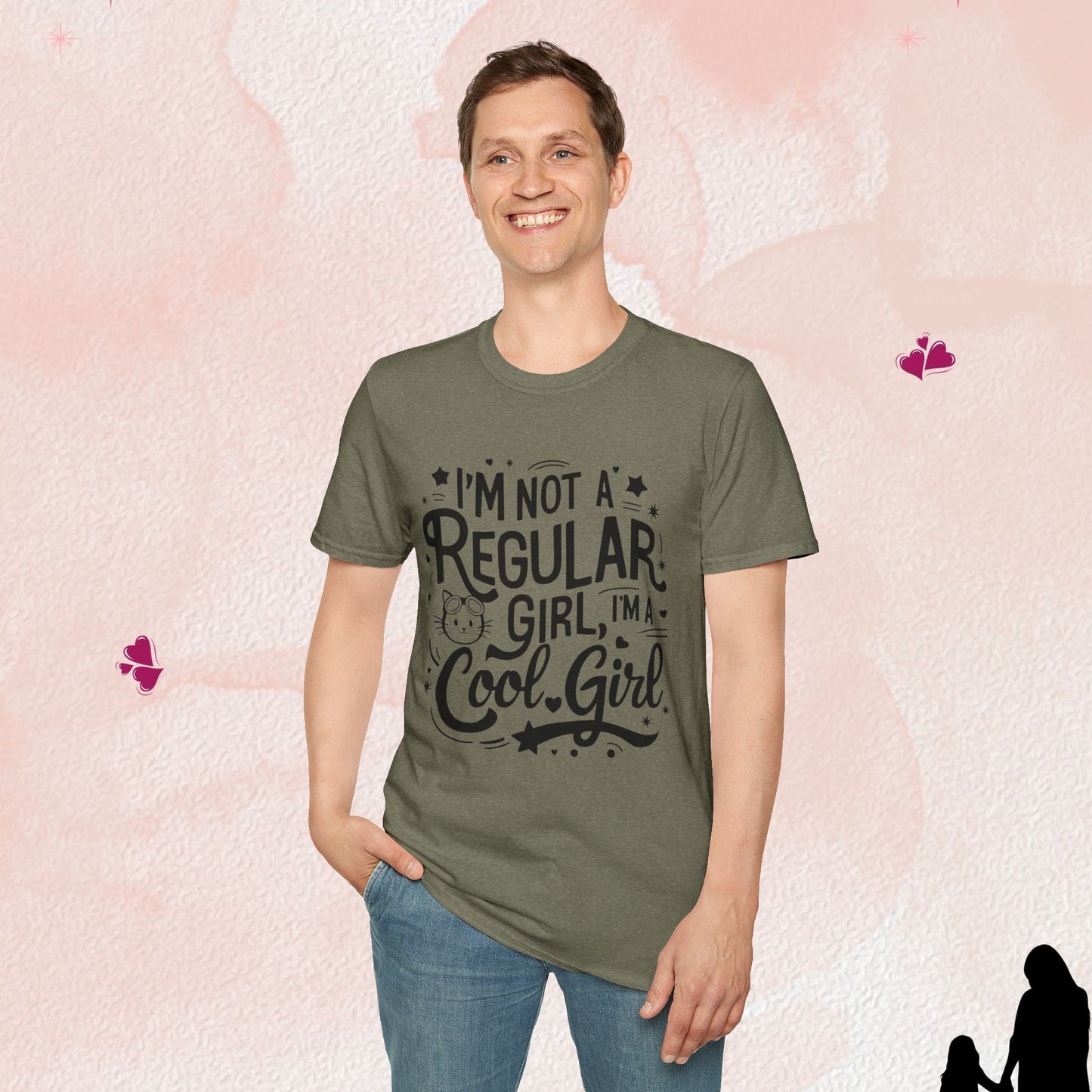I am Cool Girl Cotton T-Shirt