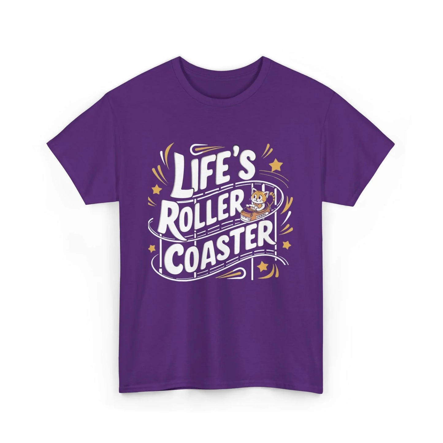 Life Roller Coaster Cotton Tshirt - Billien