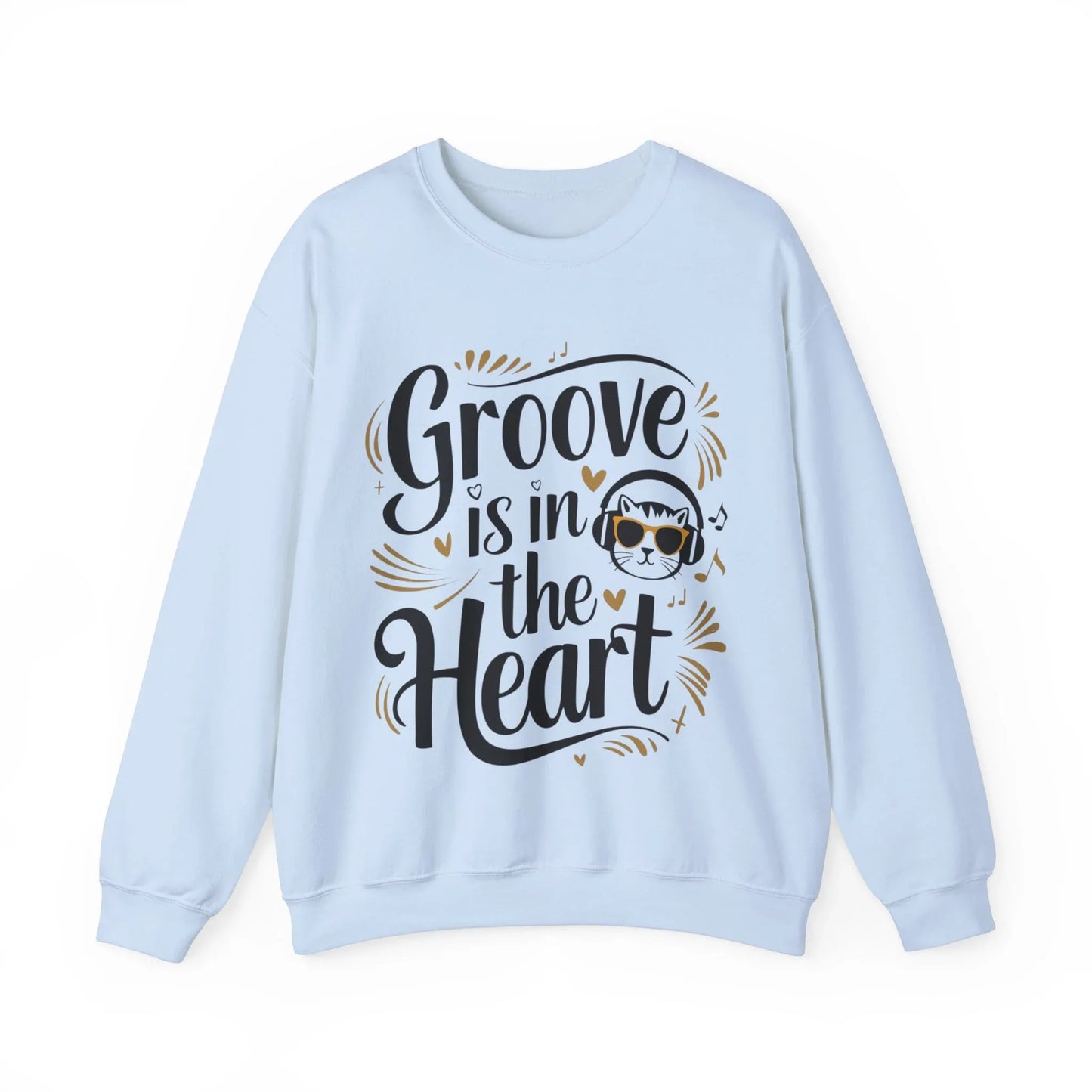 Groove In The Heart Ultra Cotton Crewneck Sweatshirt - Billien