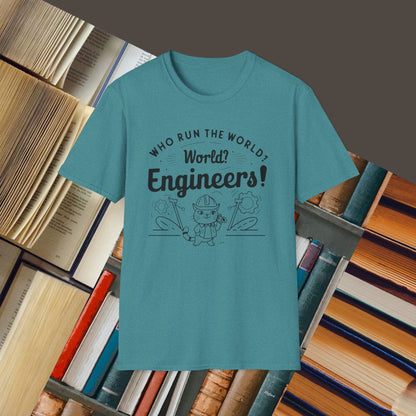 Who Build World Cotton T-Shirt