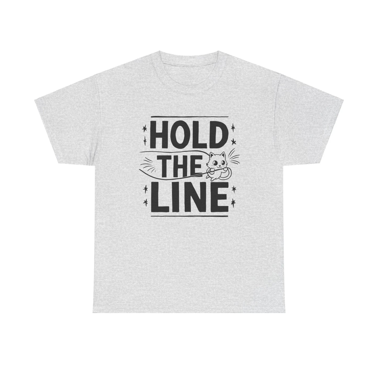 Hold The Line Idiom Cotton T-Shirt - Billien