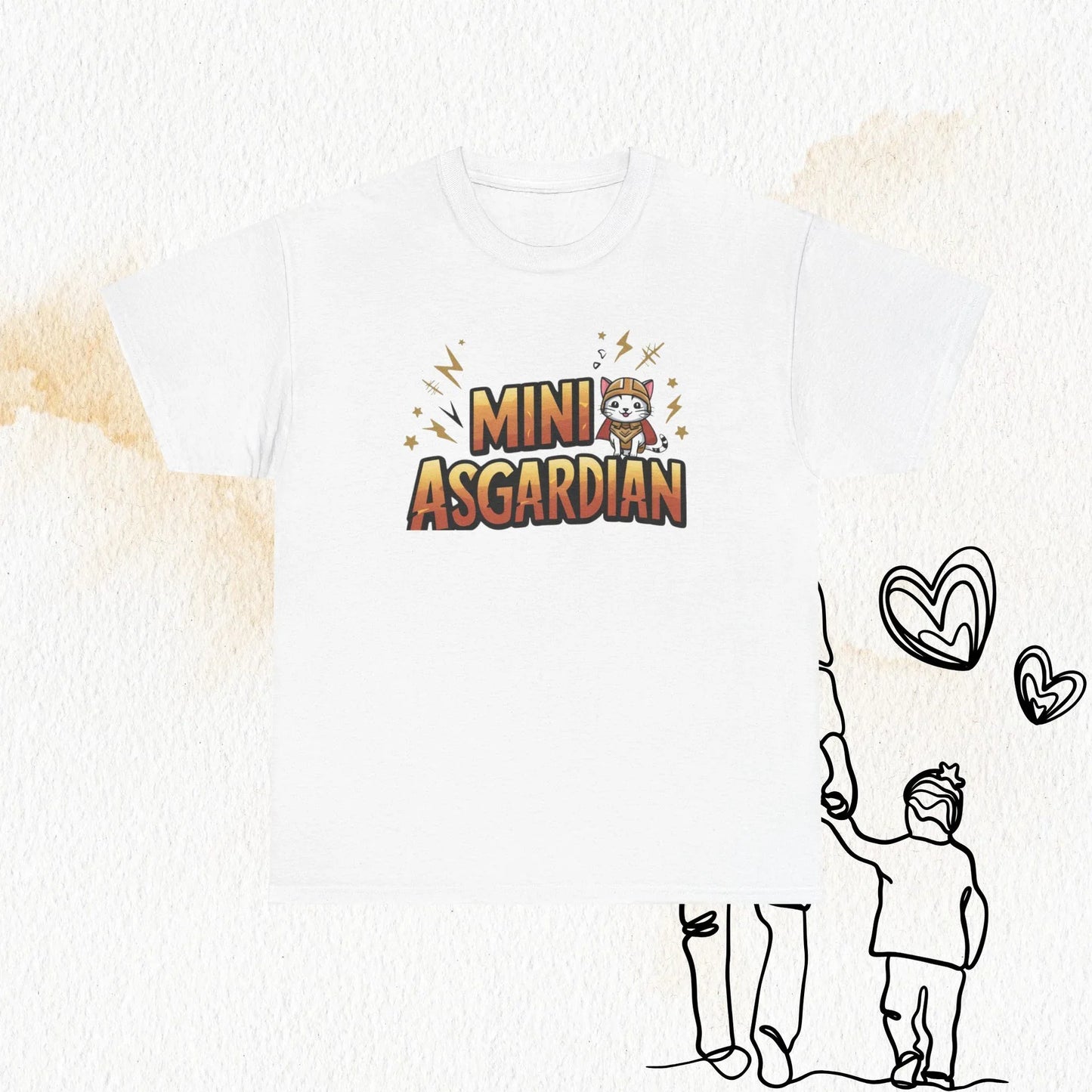 Mini Asgardian Cotton Tshirt - Billien