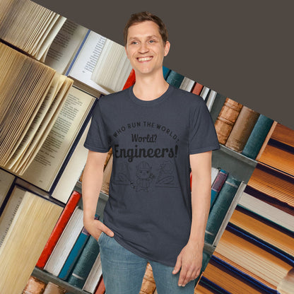 Who Build World Cotton T-Shirt