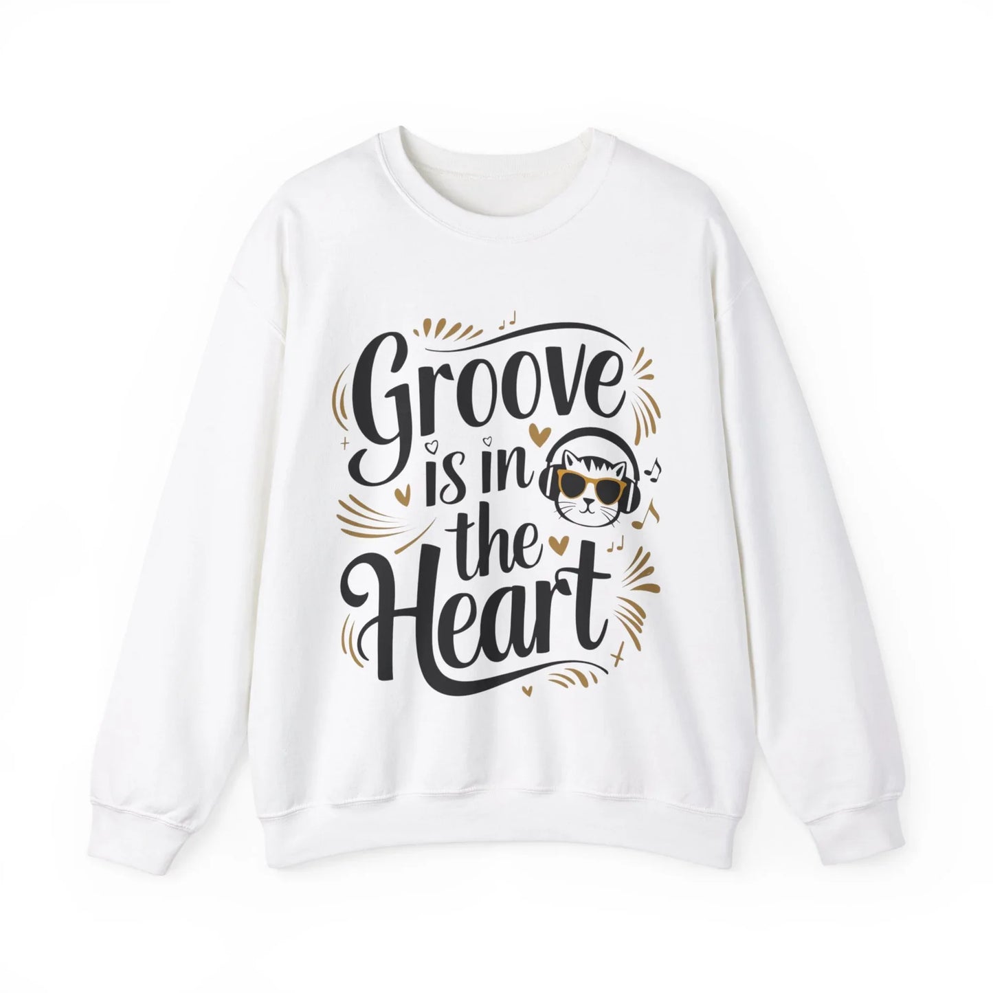Groove In The Heart Ultra Cotton Crewneck Sweatshirt - Billien