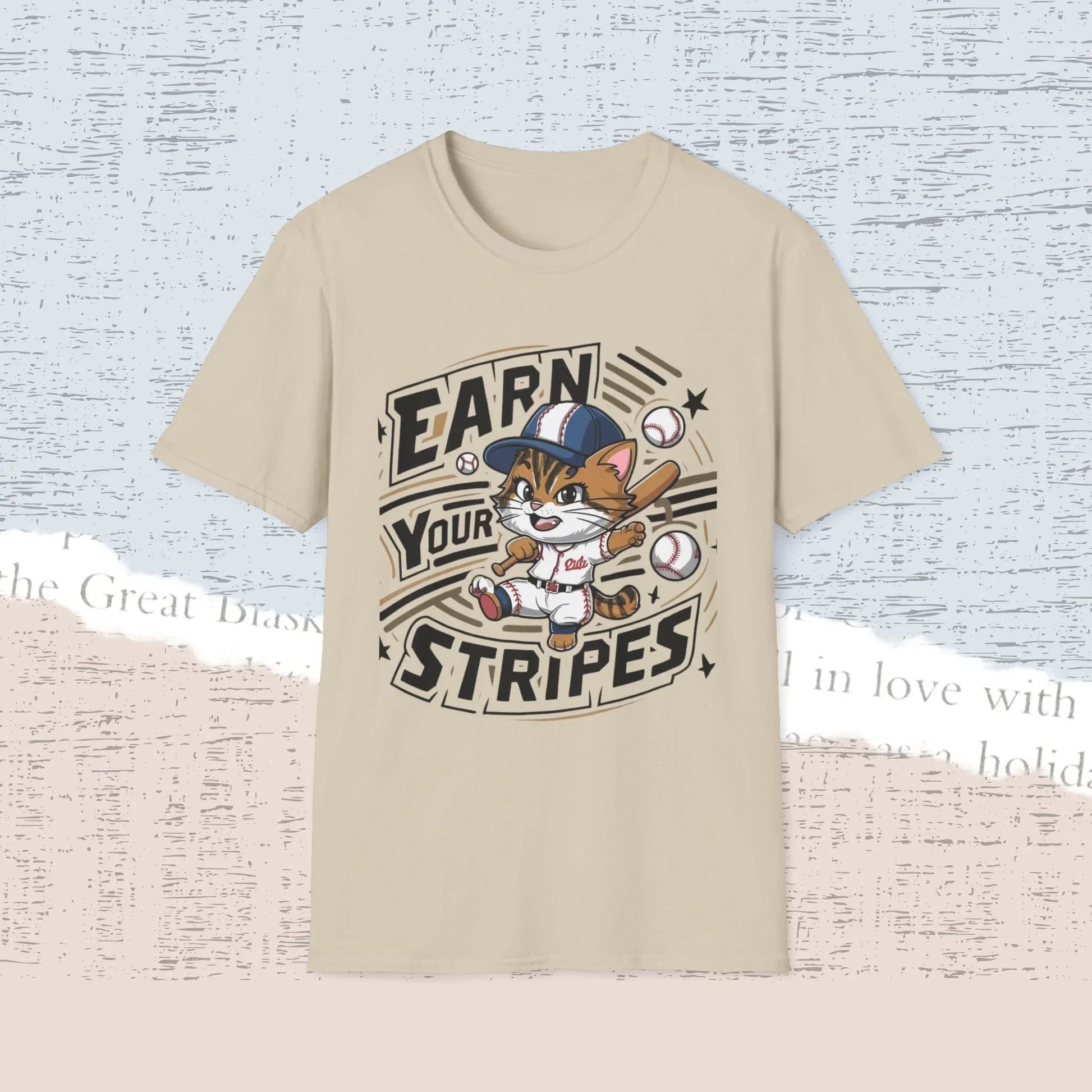 Earn Your Stripe Cotton Men Tee - Billien