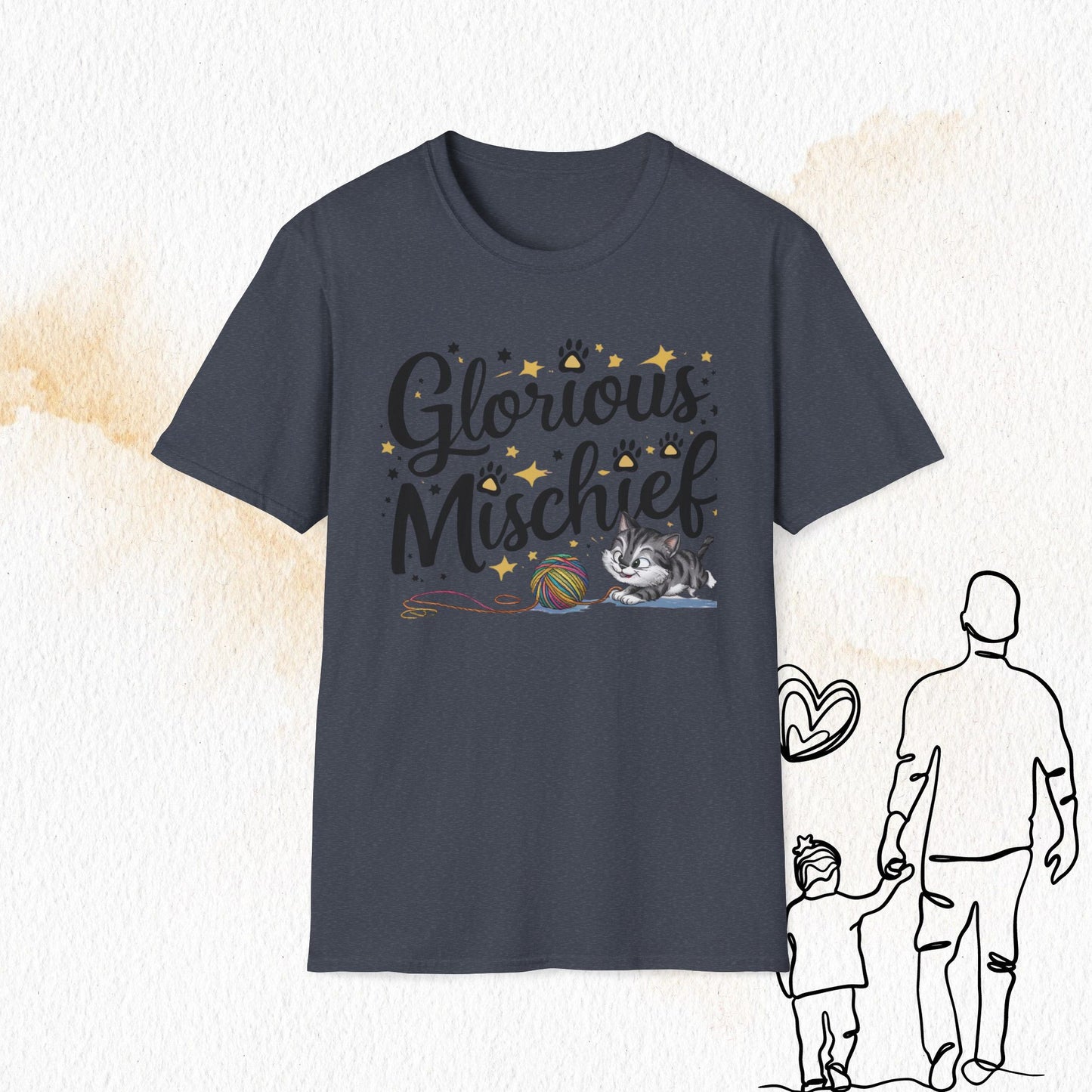 Glorious Mischief Cotton Men T-Shirt